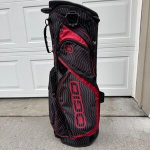 Ogio Woode Silencer 14 Slot/+Putter 12 Pocket Cart Bag (No Rain Hood)